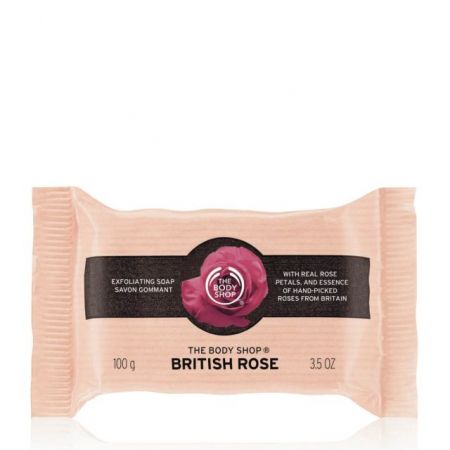 British Rose Exfoliating Soap